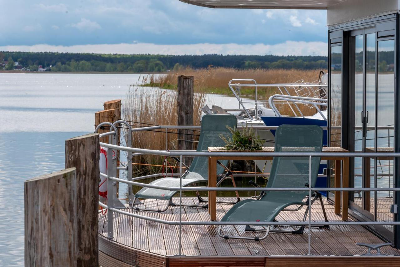 Hausboote Mitten Im Naturschutzgebiet Auf Usedom Villa Peenemunde Eksteriør billede